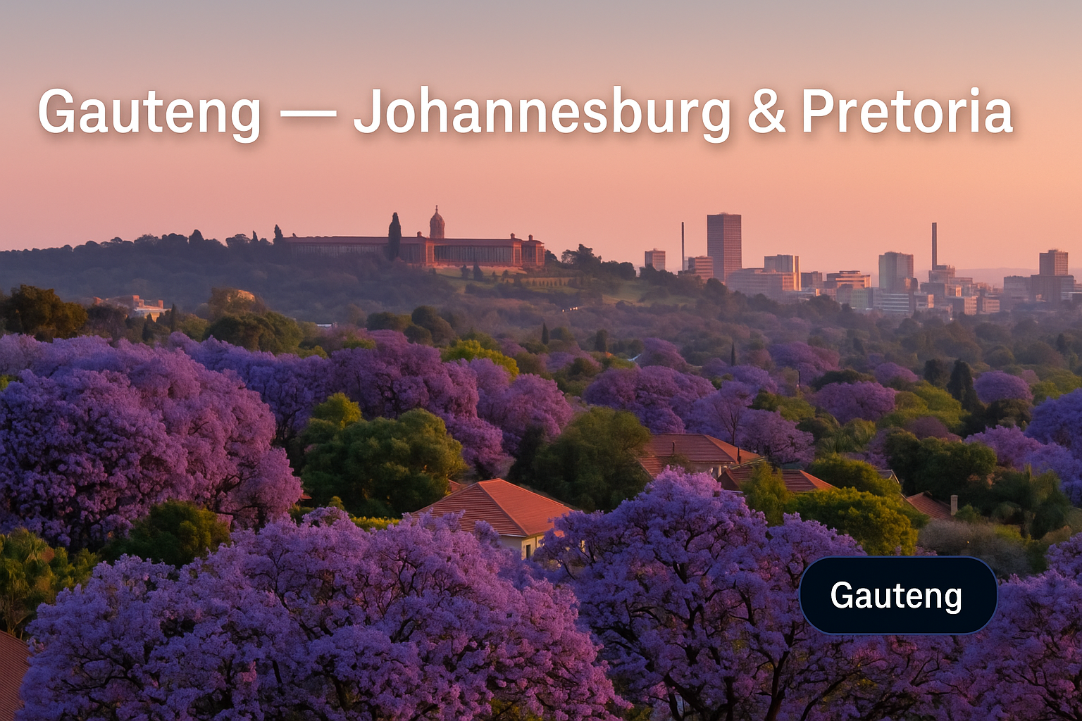 Gauteng — Johannesburg & Pretoria