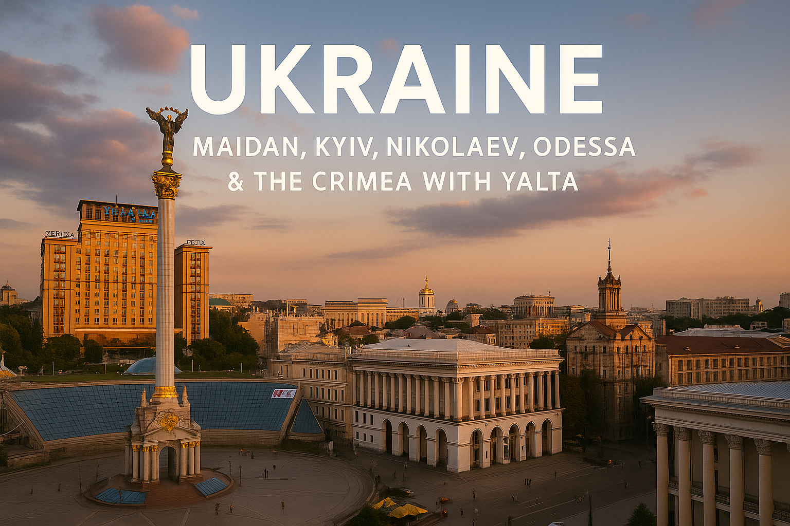 Ukraine — Kyiv, Odessa, Crimea & Nykolaev
