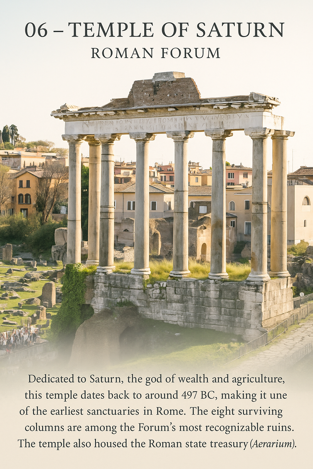 06 - Temple of Saturn