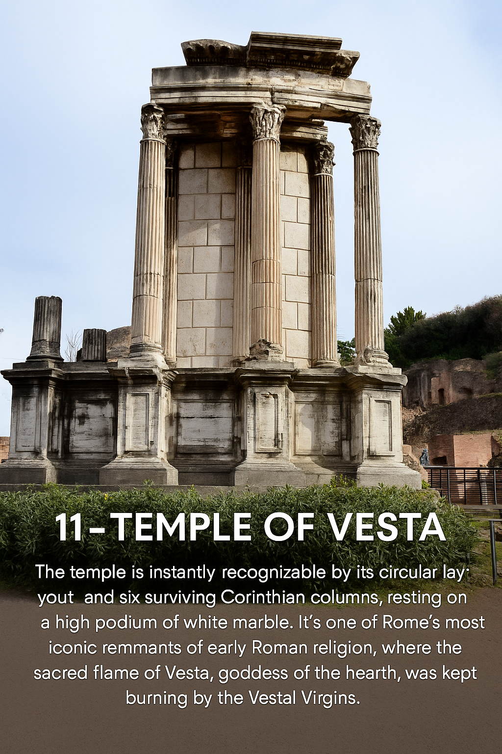 11 - Temple of Vesta