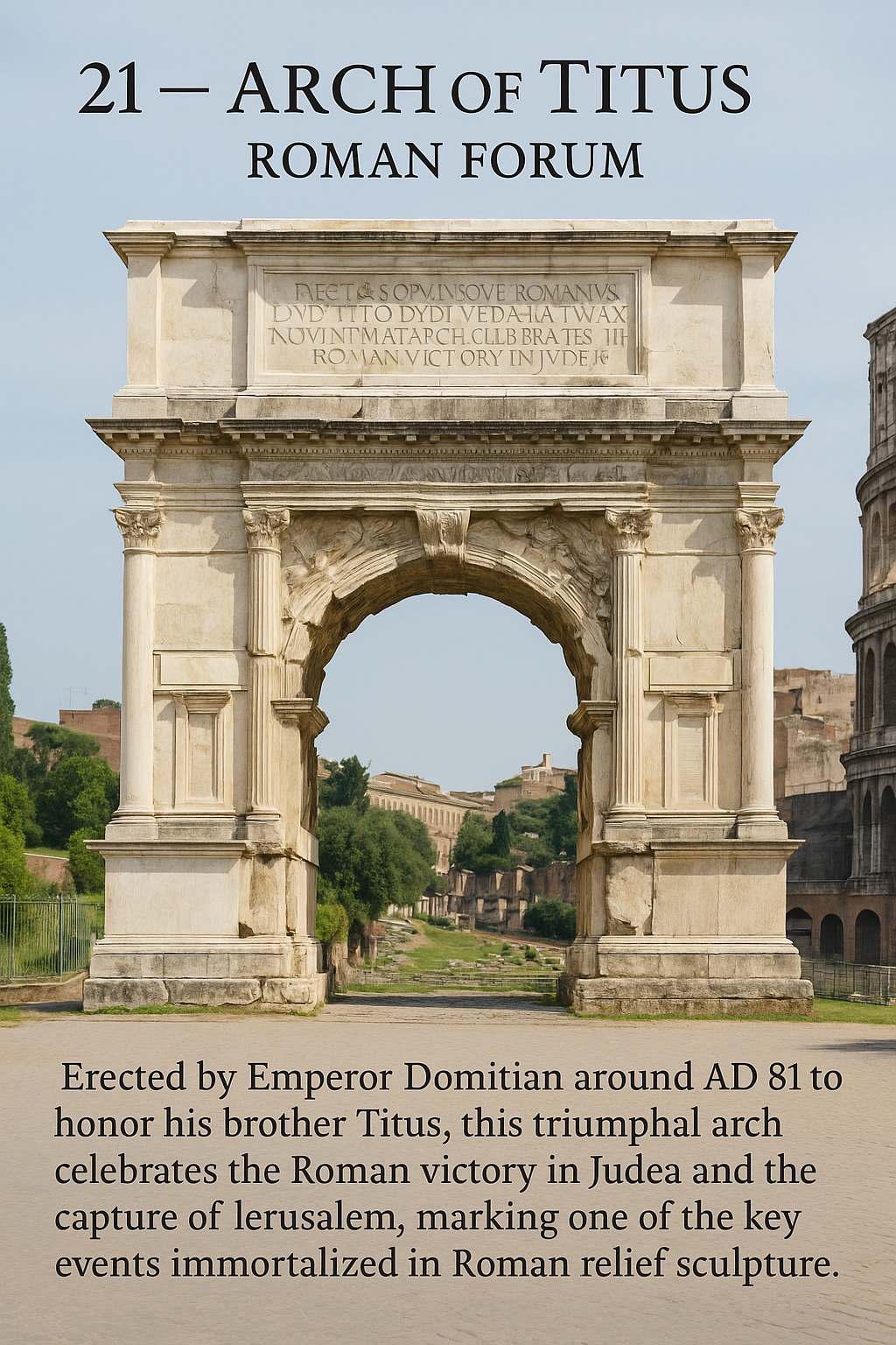 21 - Arch of Titus