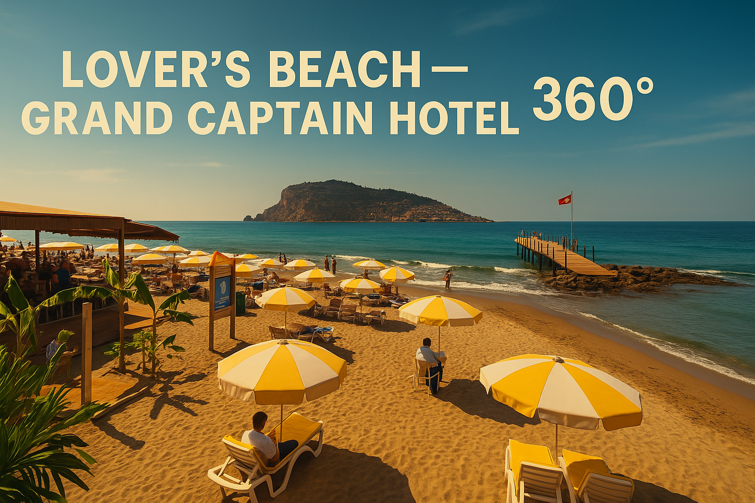 Lovers Beach — Grand Captain Hotel (360°)