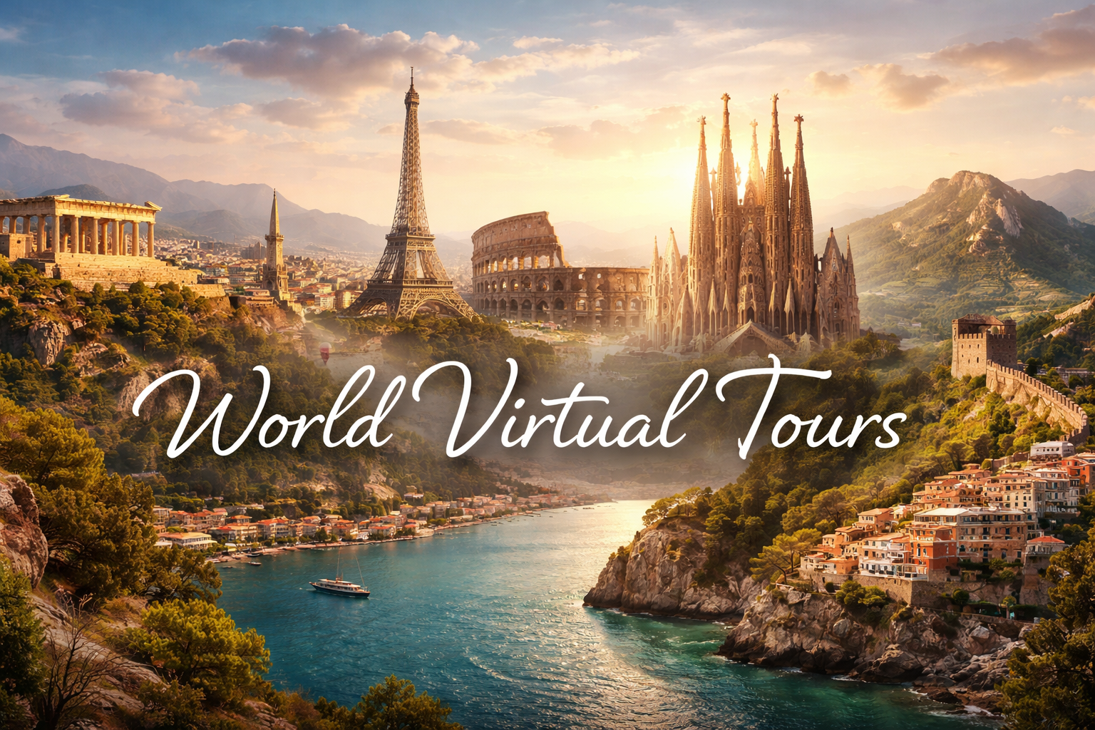 World virtual tours hero image