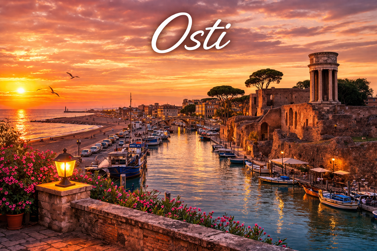 View across San Marino and Mount Titano